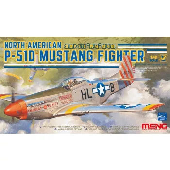 Meng Model - North American P-51D Mustang Fighter