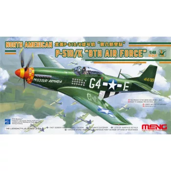   Meng Model - North American P-51D/K "8th Air Force"