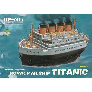 Meng Model - Royal Mail Ship Titanic (CARTOON MODEL)