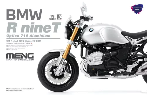 Meng Model - BMW R nineT Option 719 Aluminium (Pre-colored Edition)