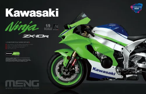 Meng Model - Kawasaki ZX-10R (Pre-colored Edition)