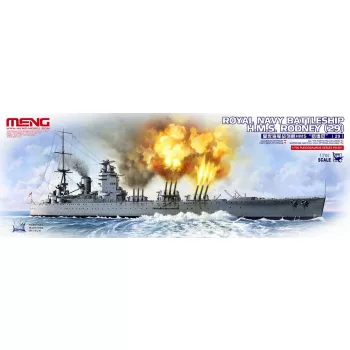 Meng Model - Royal Navy Battleship H.M.S. Rodney (29)