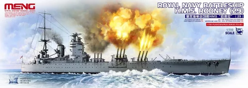 Meng Model - Royal Navy Battleship H.M.S. Rodney (29)