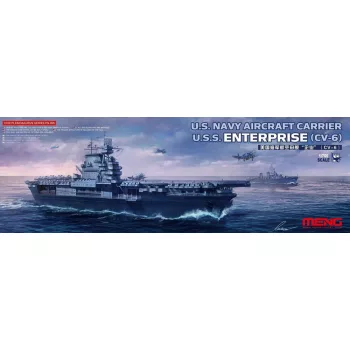   Meng Model - U.S. Navy Aircraft Carrier U.S.S. Enterprise (CV-6)