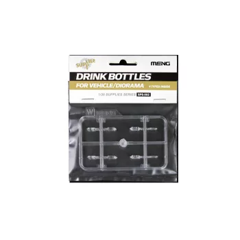 Meng Model - Drink Bottles For Vehicle & Diorama