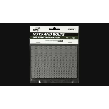   Meng Model - Nuts And Bolts For Vehicle & Diorama Set B Large