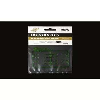 Meng Model - Beer Bottles For Vehicle & Diorama