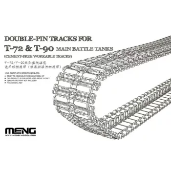   Meng Model - Double-Pin Tracks For T-72 & T-90 Main Battle Tanks