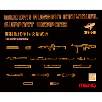   Meng Model - Modern Russian Individual Support Weapons (Resin)