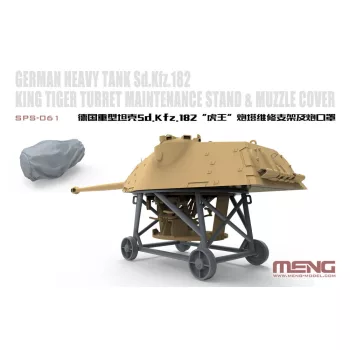   Meng Model - German Heavy Tank Sd.Kfz.182 King Tiger Turret Maintenance Stand &