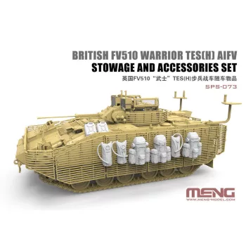   Meng Model - British FV510 Warrior TES(H) AIFV Stowage And Accessories Set (RESIN)