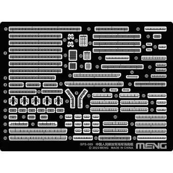 Meng Model - PLA Navy Hainan PE Parts (For PS-007)