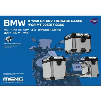   Meng Model - BMW R 1250 GS ADV Luggage Cases (FOR MT-005/MT-005s) (Pre-colored Edition)