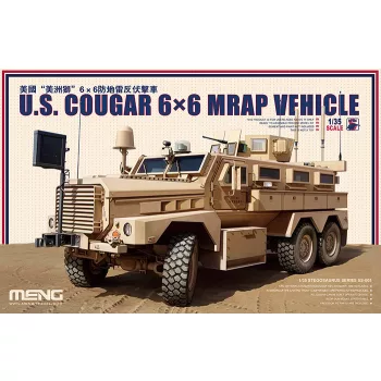 Meng Model - U.S. Cougar 6×6 Mrap Vehicle