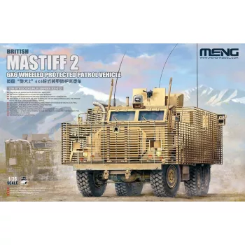   Meng Model - British Mastiff 2 6X6 Wheeled Protected Patrol Vehicle