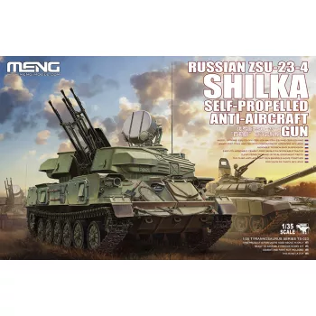   Meng Model - Russian Zsu-23-4 Shilka Self-Propelled Anti-Aircraft Gun