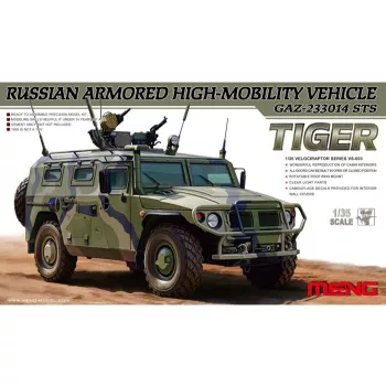   Meng Model - Orosz Gaz-2330014 Sts "Tiger" Típusú Páncél Autó