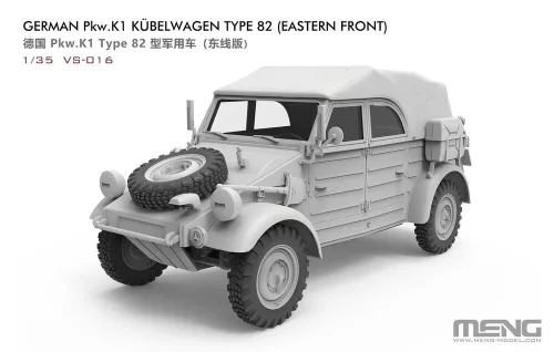 Meng Model - German Pkw.K1 Type 82 (Eastern Front)