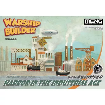   MENG-Model - Warship Builder-Harbor In The Industrial Age (CARTOON MODEL)