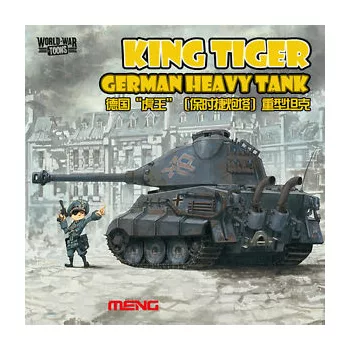   Meng Model - German Heavy Tank King Tiger (Porsche Turret) (cartoon model)