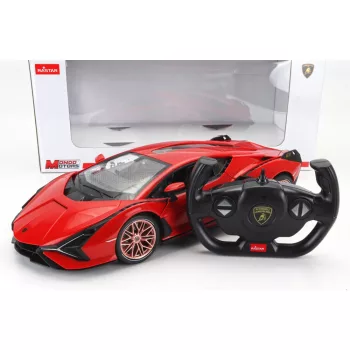 Mondomotors - LAMBORGHINI SIAN FKP 37 HYBRID 2020 RED BLACK