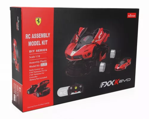 Mondomotors - FERRARI FXX-K EVO N 54 RACING 2018 - MODEL-KIT RED