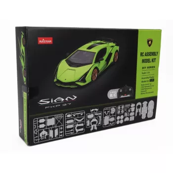   Mondomotors - LAMBORGHINI SIAN FKP 37 HYBRID 2020 - MODEL-KIT LIGH GREEN MET