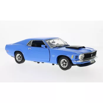 Motor-Max - Ford Mustang Boss 429, blau, 1970, 1:18