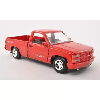 Motor-Max - Chevrolet 1500 Pick Up 454 SS, rot, 1992, 1:24