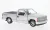 Motor-Max - Chevrolet 1500 Pick Up 454 SS, silber, 1992, 1:24