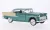 Motor-Max - Chevrolet Bel Air Hardtop, grün/beige, 1955, 1:24