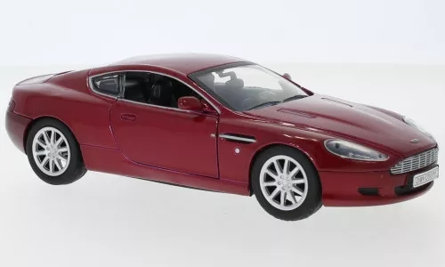 Motor-Max - Aston Martin DB9, dunkelrot, 1:24