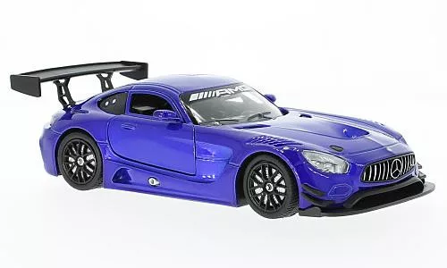 Motor-Max - Mercedes AMG GT3, blau, 1:24