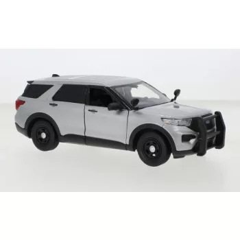   Motor-Max - Ford Police Interceptor Utility, silber, 2022, 1:24