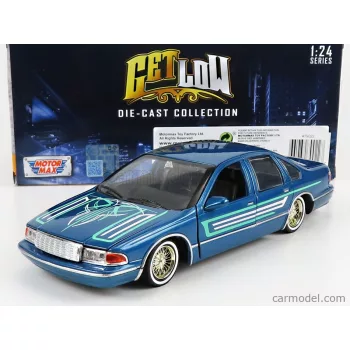   Motor-Max - Chevrolet Caprice Lowrider Custom 1993 Blue Green