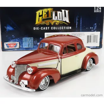 Motor-Max - Chevrolet Coupe Custom 1939 Brown Cream