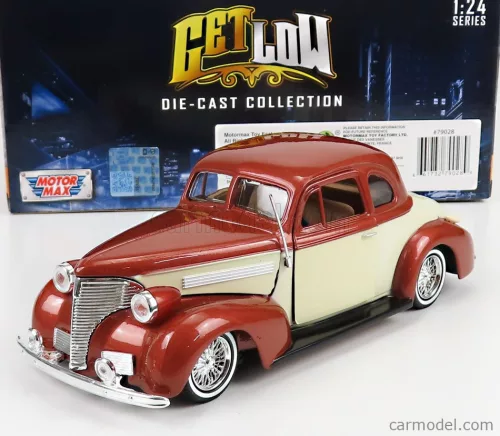 Motor-Max - Chevrolet Coupe Custom 1939 Brown Cream