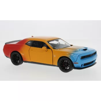   Motor-Max - Dodge Challenger Hellcat SRT, gelb/Dekor, 2018, 1:24