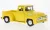 Motor-Max - Ford F-100 Pick Up, gelb, 1955, 1:24
