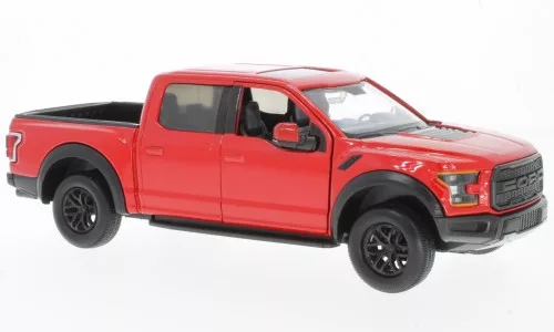 Motor-Max - Ford F-150 Raptor, rot, 2017, 1:24