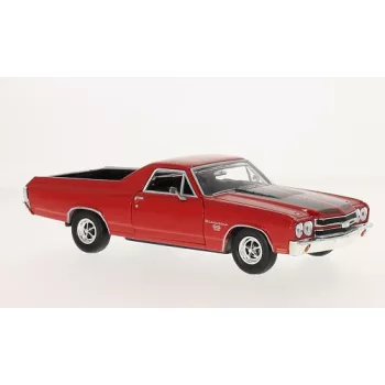 Motor-Max - Chevrolet El Camino, rot/schwarz, 1970, 1:24