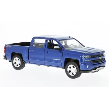   Motor-Max - Chevrolet Silverado 1500 LT - Z71, blau, 2017, 1:24