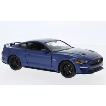 Motor-Max - Ford Mustang GT, blau, 2018, 1:24