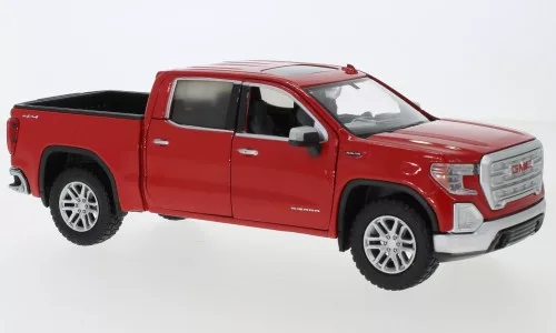 Motor-Max - GMC Sierra 1500 SLT Crew Cab, rot, 2019, 1:24