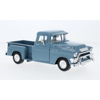 Motor-Max - GMC Blue Chip Pick Up, blau, 1955, 1:24