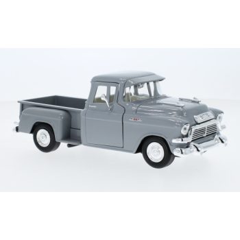 Motor-Max - GMC Blue Chip Pick Up, grau, 1957, 1:24