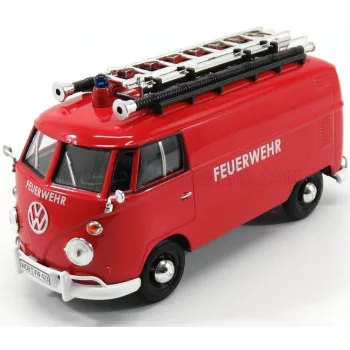 Motor-Max - VOLKSWAGEN T1 TYPE 2 VAN FEUERWEHR 1962 RED