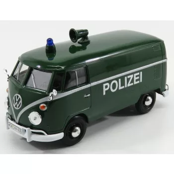 Motor-Max - VOLKSWAGEN T1 TYPE 2 VAN POLIZEI 1962 GREEN