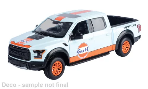 Motor-Max - Ford F-150 Raptor, 2017, Gulf, 1:24