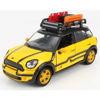   Motor-Max - MINI COOPER S COUNTRYMAN WITH ROOF RACK 2011 YELLOW BLACK